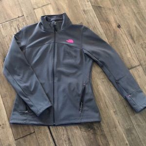 Gray Northface Jacket